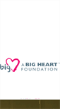 Mobile Screenshot of abigheartfoundation.org